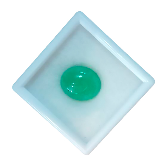 翡翠玉(A貨）滿綠色翡翠玉蛋面