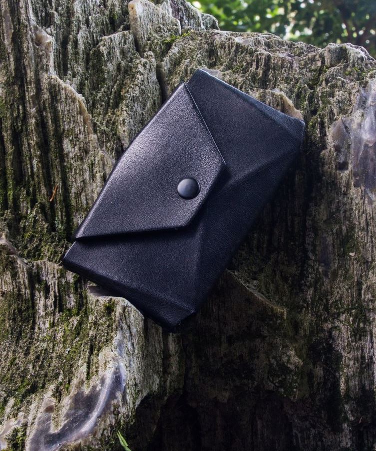 【甲蟲仙生製革室】昆蟲切面手工皮革名片夾